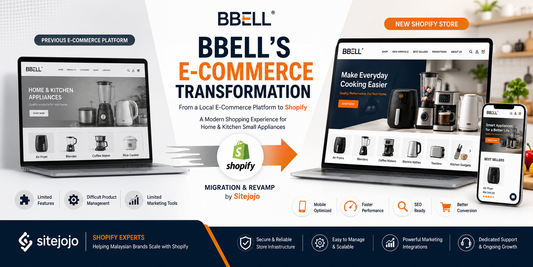 BBELL Malaysia's E-Commerce Transformation: Migrating from a Local Platform to Shopify for Long-Term Growth