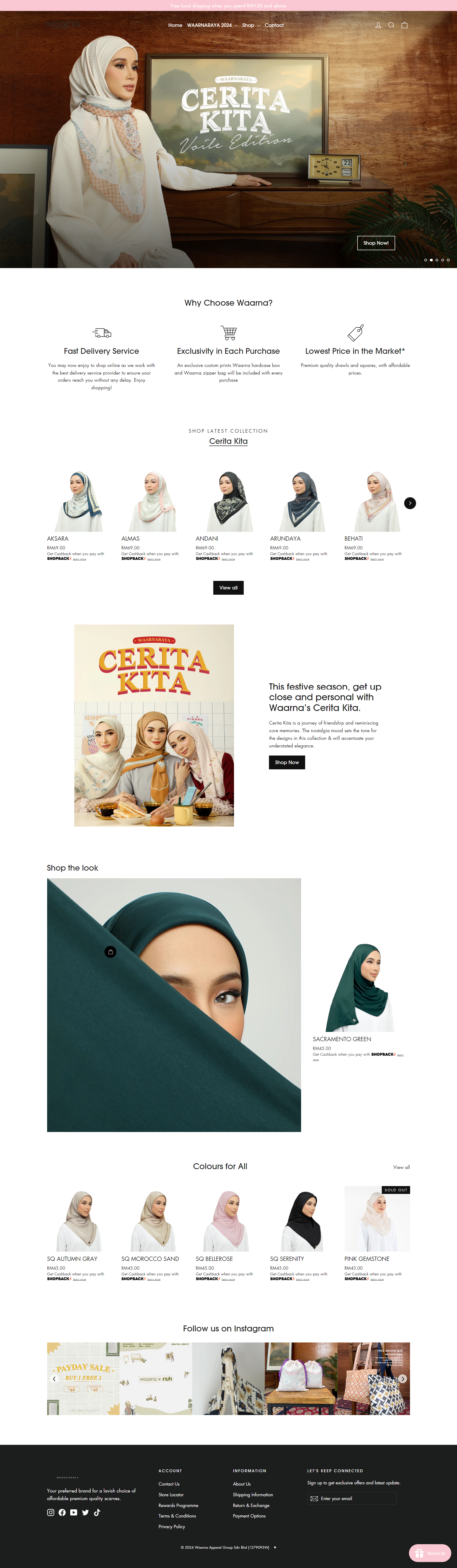 The Journey of Waarna Apparel from Local Platform to Shopify Success ...