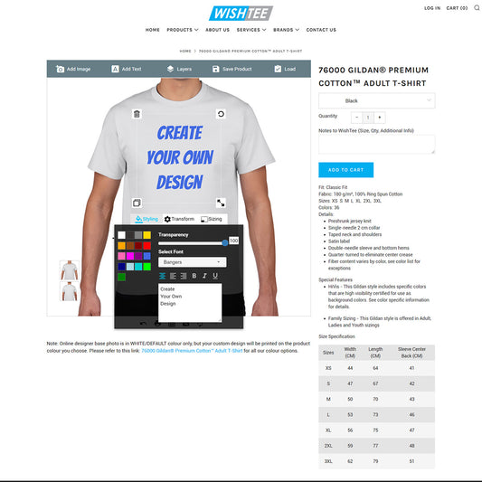 Wishtee Custom Designer - Shopify Experts